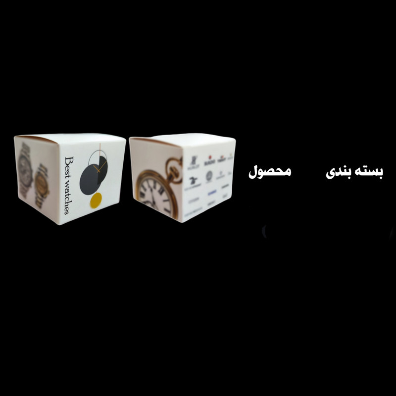 ست ساعت مچی عقربه ای زنانه و مردانه مدل تقویم دار 02