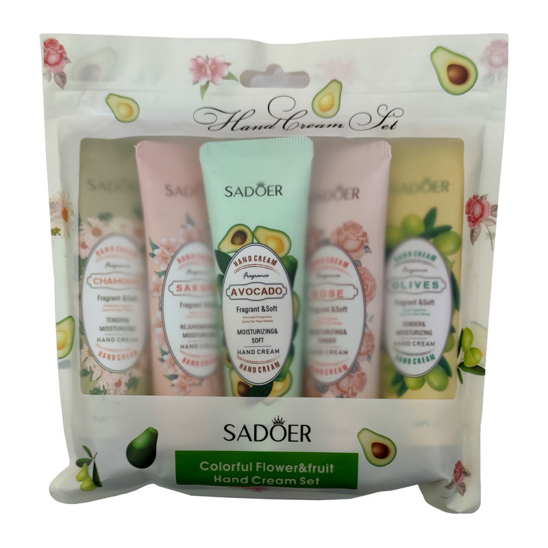 کرم مرطوب کننده سادور مدل FLOWER & FRUIT وزن 30 گرم بسته 5 عددی