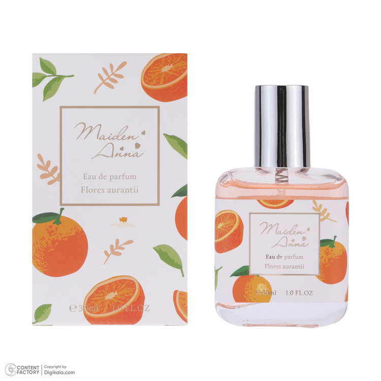 عطر جیبی زنانه و مردانه میدن آنا مدل flores aurantii حجم 30 میلیلیتر با رایحه مرکباتی و خنک