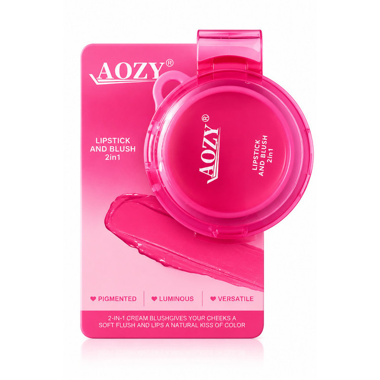 رژگونه مات اوزی مدل 2in1 شماره 03