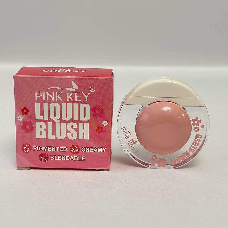 رژگونه مایع مات پینک کی مدل ROSE CAPRICE شماره 4