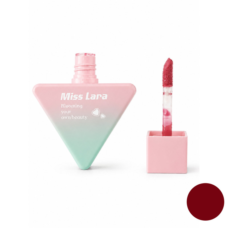 رژ لب مایع مات میس لارا مدل Bloom شماره 06