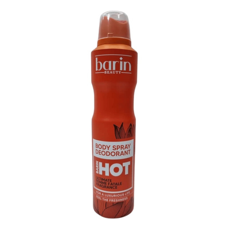 اسپری بدن بارین بیوتی مدل HOT حجم 250 میلی لیتر