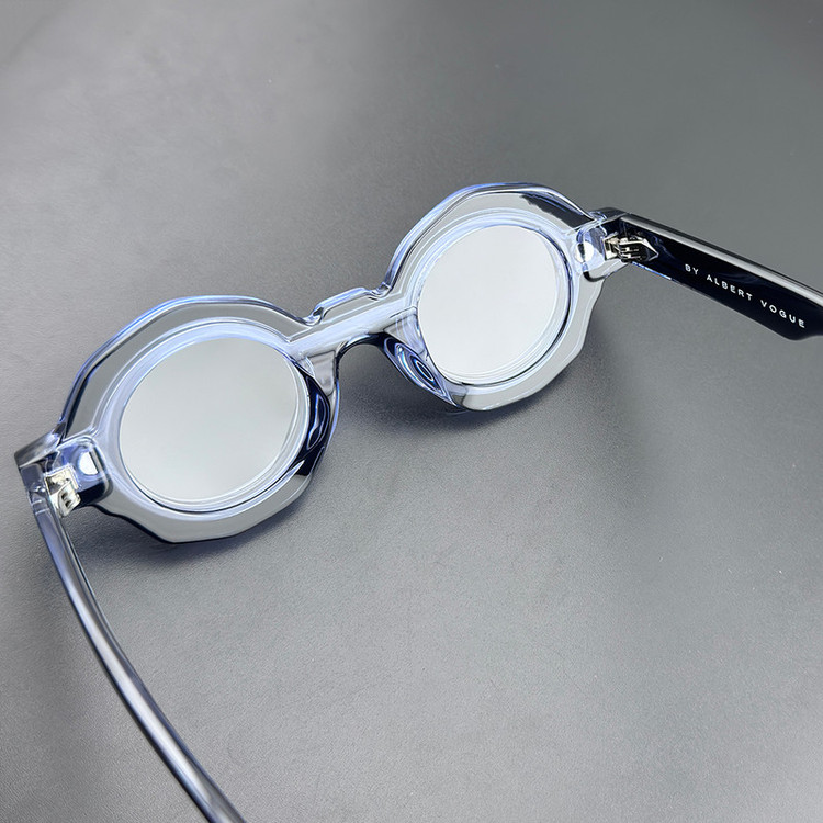 فریم عینک طبی آلبرت وگ مدل SZ3005 C4 Polarized Double Switch به همراه کاور آفتابی