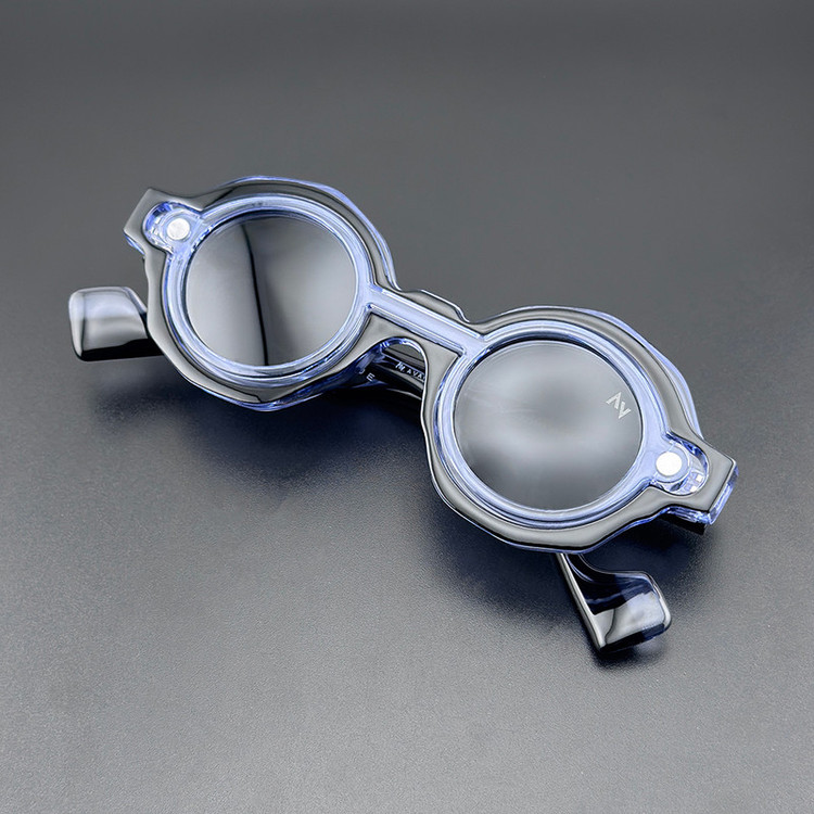 فریم عینک طبی آلبرت وگ مدل SZ3005 C4 Polarized Double Switch به همراه کاور آفتابی