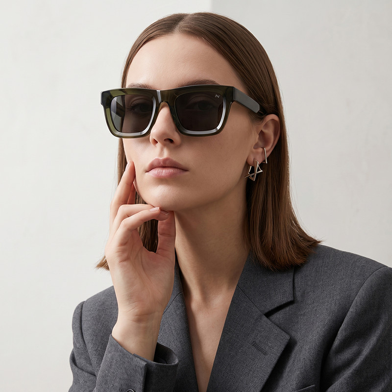 عینک آفتابی آلبرت وگ مدل S32235C3 Acetate Avantgarde Visionary