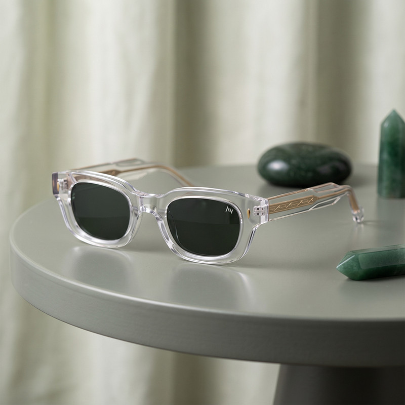 عینک آفتابی آلبرت وگ مدل SZ8811 Transparent Obsidian