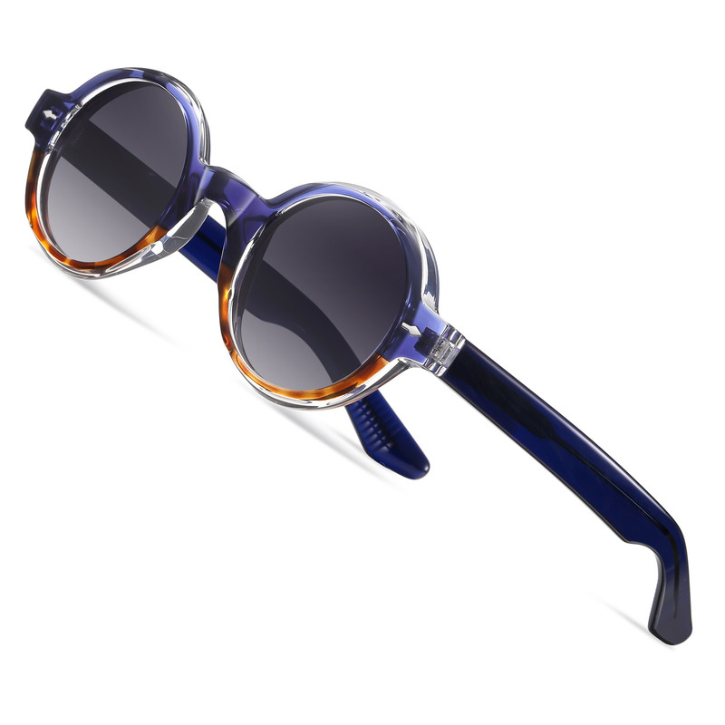 عینک آفتابی گرد آلبرت وگ مدل S31108C4 Acetate Avantgarde Visionary