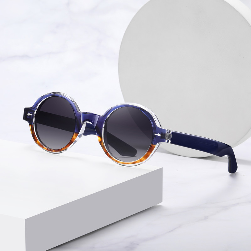 عینک آفتابی گرد آلبرت وگ مدل S31108C4 Acetate Avantgarde Visionary