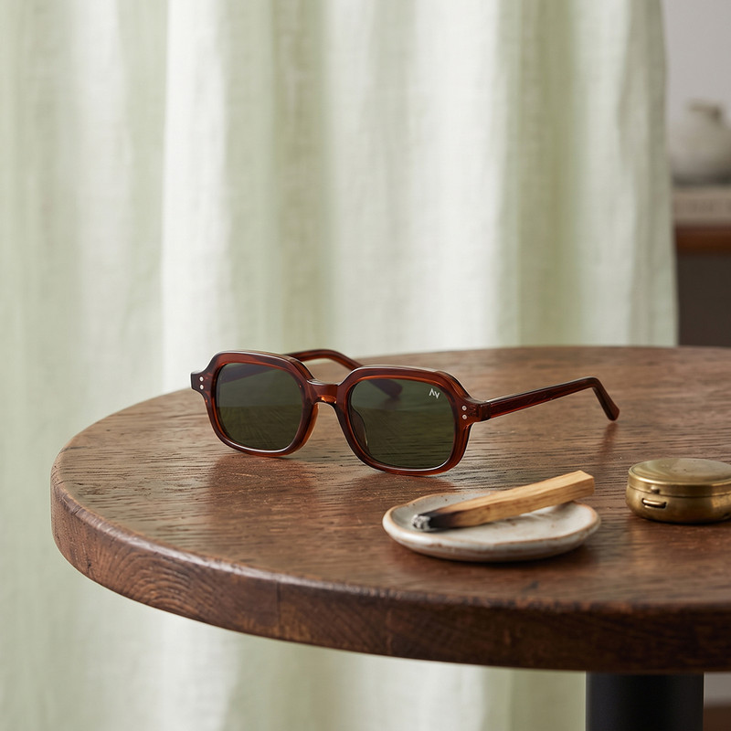 عینک آفتابی آلبرت وگ مدل SZ8807 Mahogany Moss