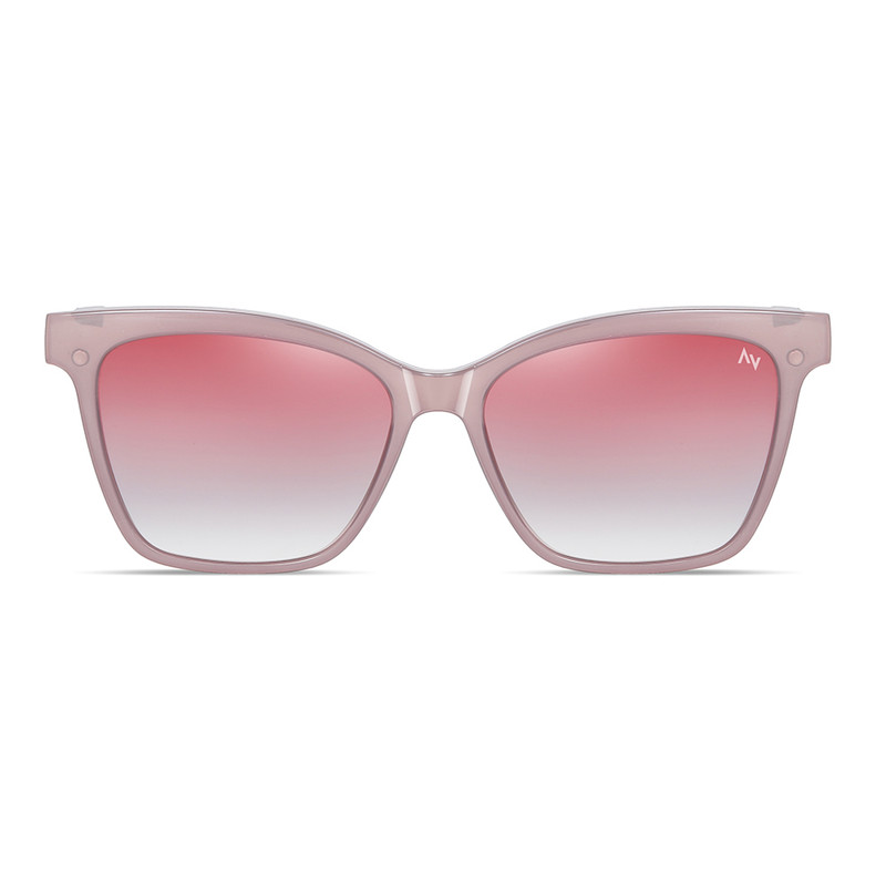 فریم عینک طبی آلبرت وگ مدل CG7704C743-P199 Polarized Double Switch به همراه کاور آفتابی