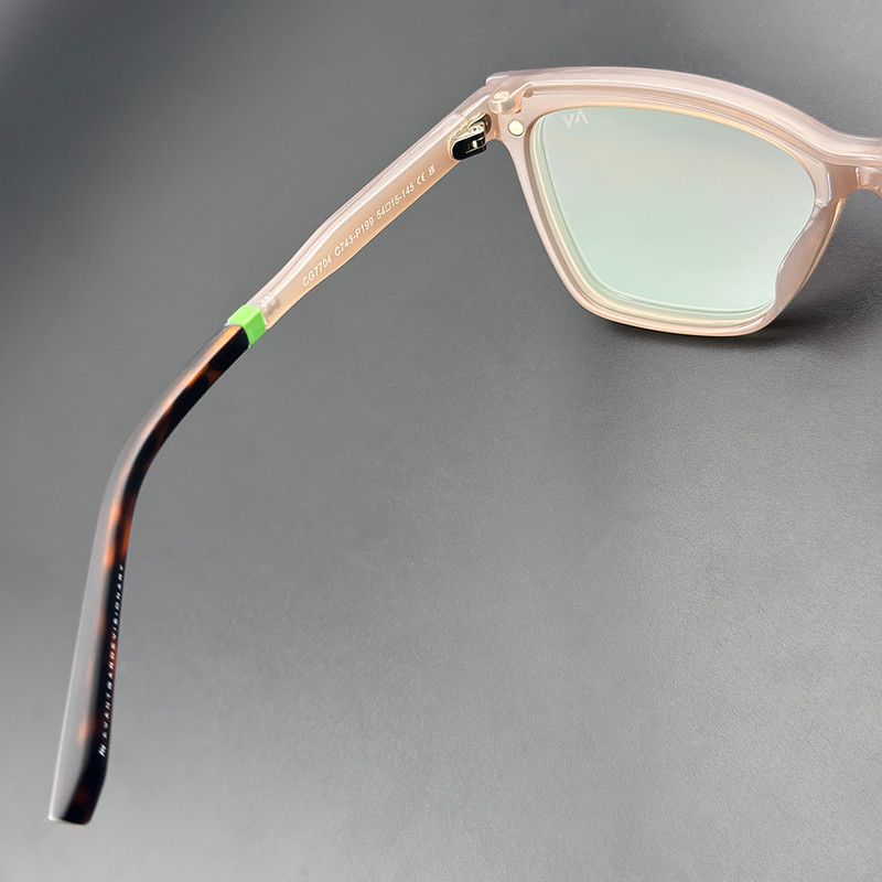 فریم عینک طبی آلبرت وگ مدل CG7704C743-P199 Polarized Double Switch به همراه کاور آفتابی