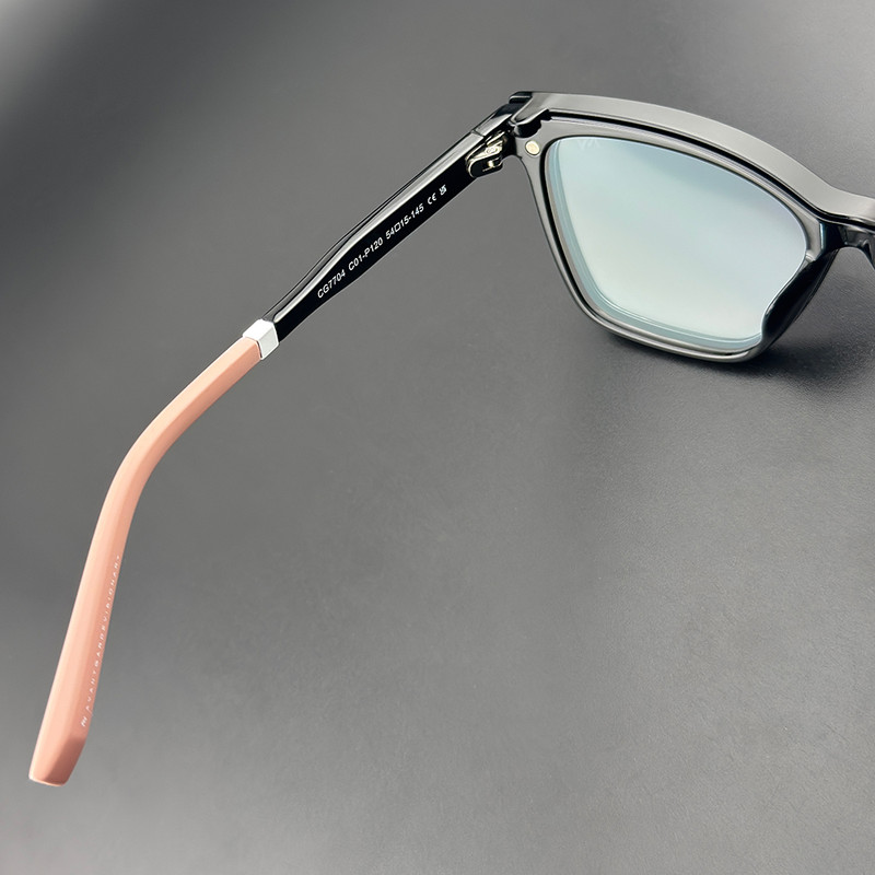 فریم عینک طبی آلبرت وگ مدل CG7704C01-P120 Polarized Double Switch به همراه کاور آفتابی