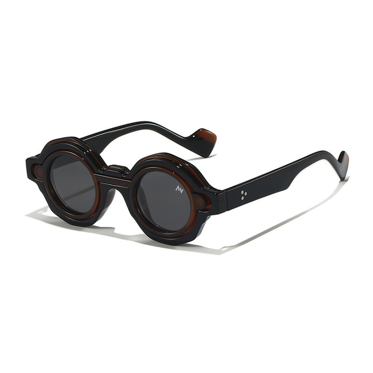 فریم عینک طبی آلبرت وگ مدل SZ3005 C1 Polarized Double Switch به همراه کاور آفتابی