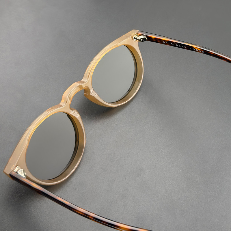 عینک آفتابی پنتوس (Pantos) آلبرت وگ مدل S-31102-C3 Acetate Avantgarde Visionary