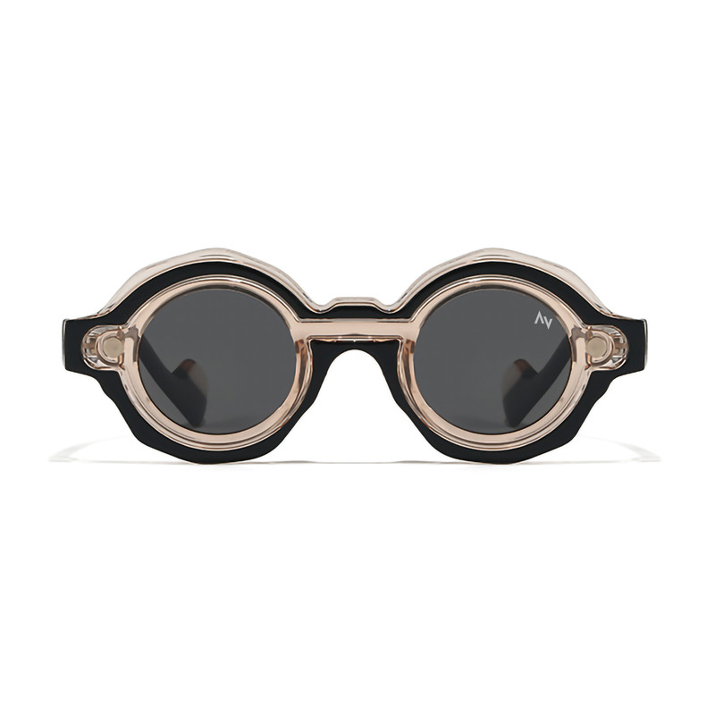 فریم عینک طبی آلبرت وگ مدل SZ3005 C3 Polarized Double Switch به همراه کاور آفتابی