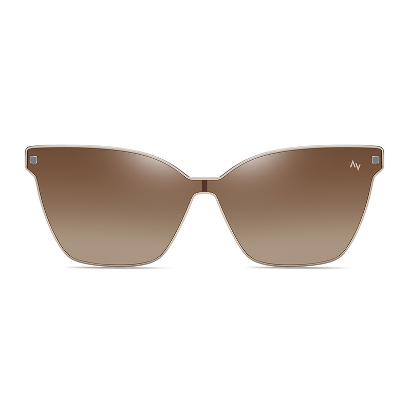 فریم عینک طبی آلبرت وگ مدل CG7802C641-P116 Polarized Double Switch به همراه کاور آفتابی