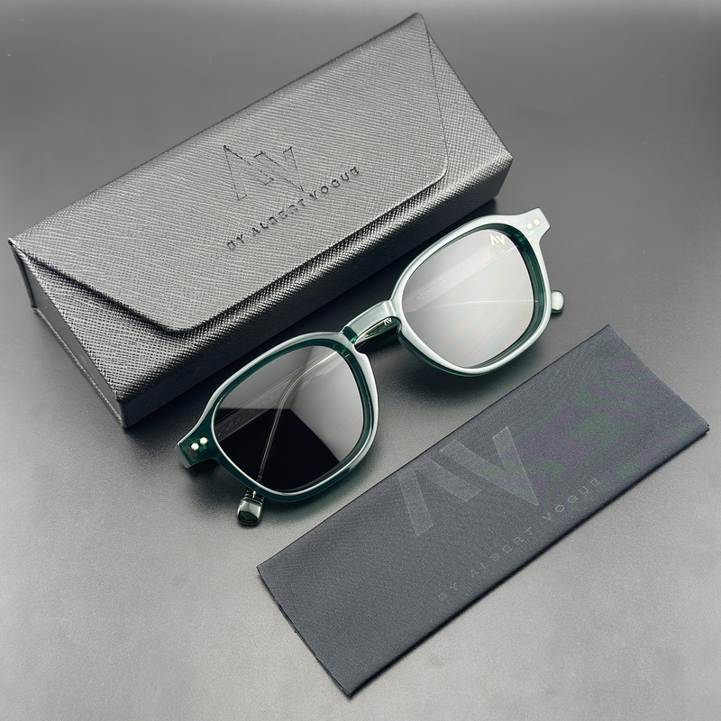 عینک آفتابی پنتوس (Pantos) آلبرت وگ مدل SZ8208 Cyan Teal