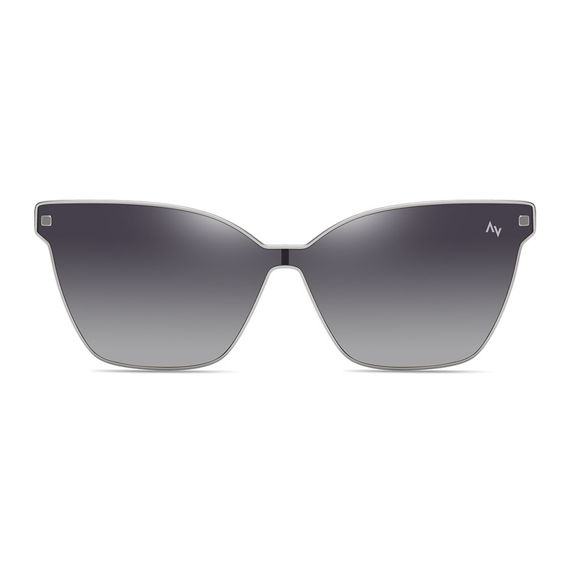 فریم عینک طبی آلبرت وگ مدل CG7802C640-P115 Polarized Double Switch به همراه کاور آفتابی
