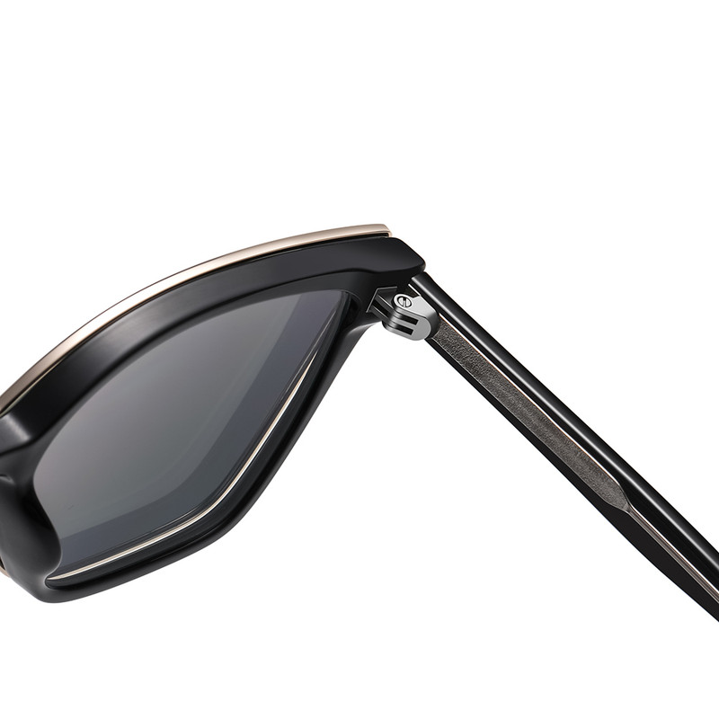 فریم عینک طبی آلبرت وگ مدل CG7802C01-P109 Polarized Double Switch به همراه کاور آفتابی