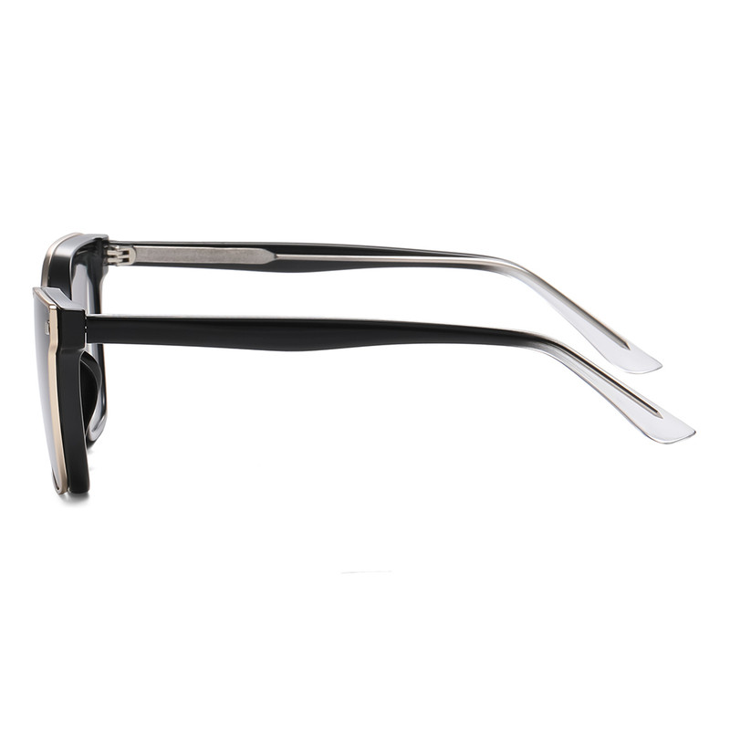 فریم عینک طبی آلبرت وگ مدل CG7802C01-P109 Polarized Double Switch به همراه کاور آفتابی