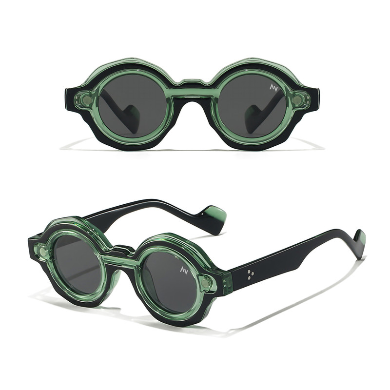 فریم عینک طبی آلبرت وگ مدل SZ3005 C2 Polarized Double Switch به همراه کاور آفتابی