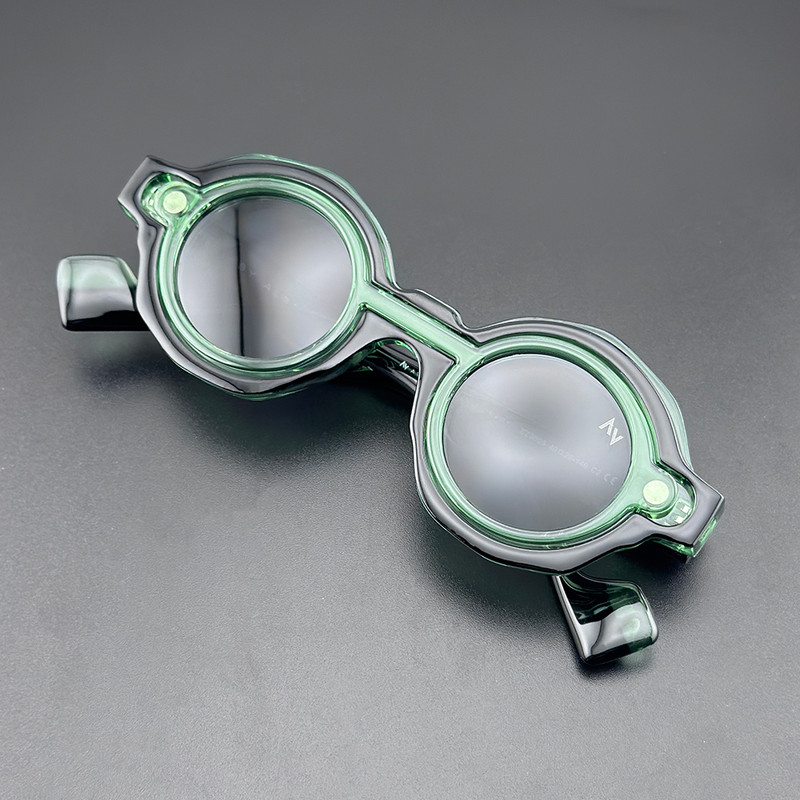 فریم عینک طبی آلبرت وگ مدل SZ3005 C2 Polarized Double Switch به همراه کاور آفتابی