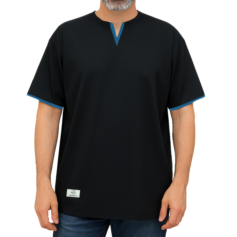 تیشرت آستین کوتاه مردانه مدل نخ پنبه کد A1091-LB