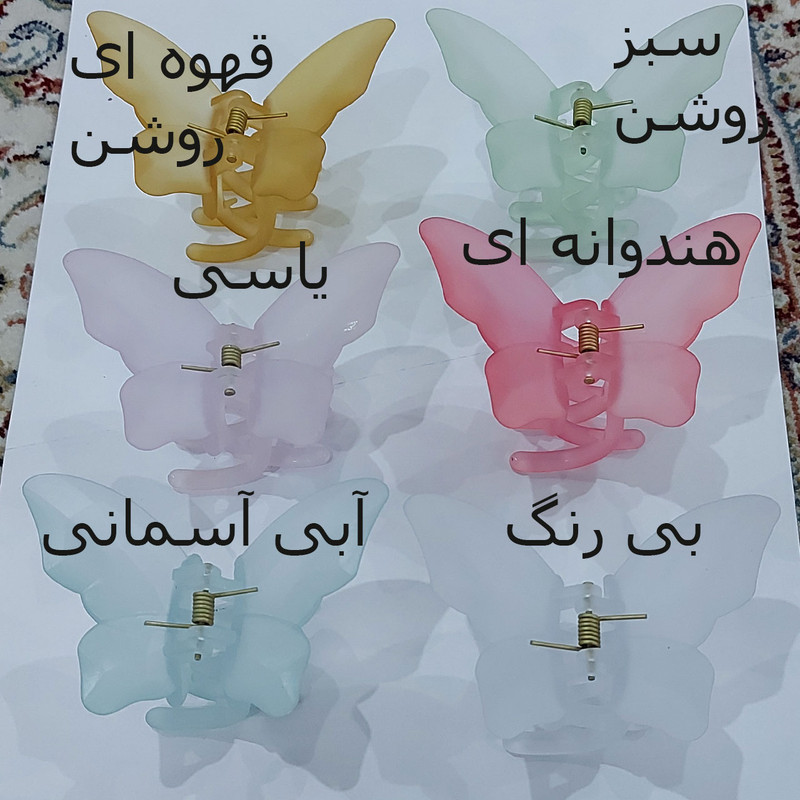 کلیپس مو زنانه مدل PP-0
