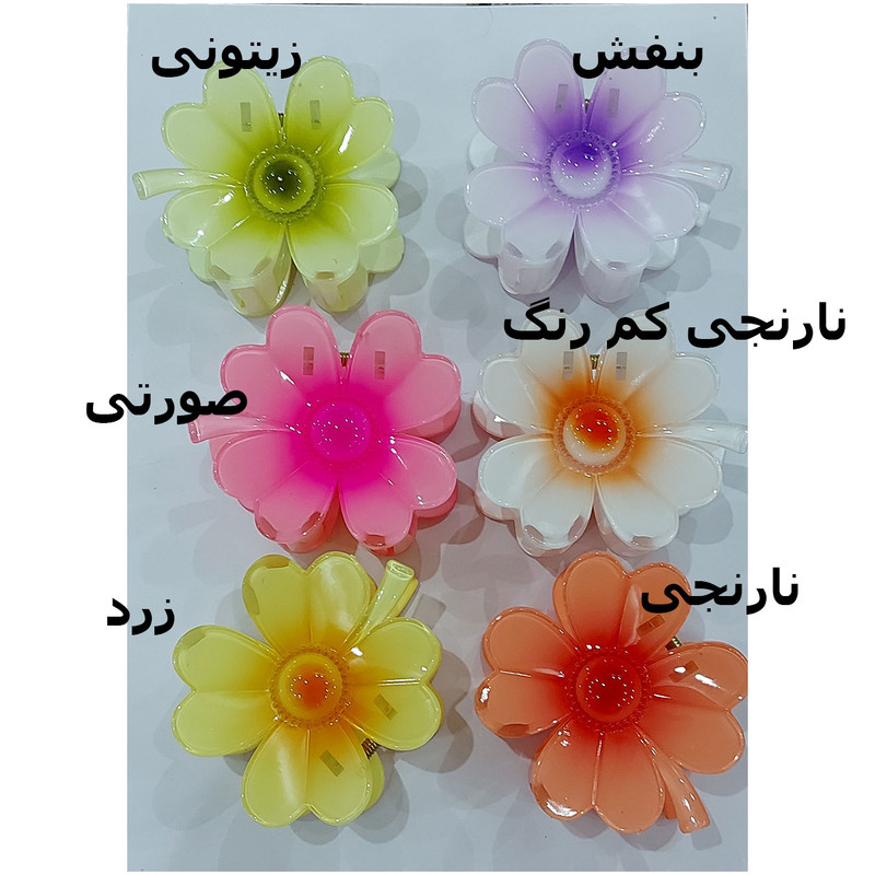 کلیپس مو زنانه مدل PG