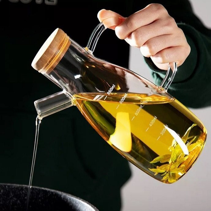 ظرف روغن مدل درب بامبو