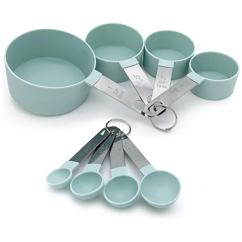 پیمانه اندازه گیری مدل STACKABLE کد 9107 مجموعه 8 عددی