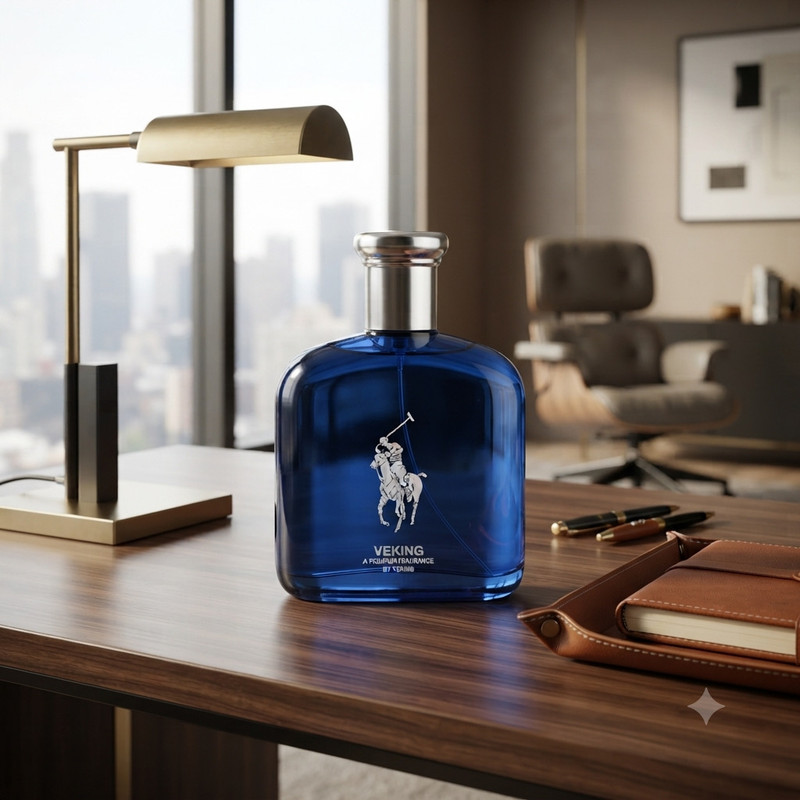 ادوتویلت مردانه وکینگ مدل پلو بلو POLO BLUE با رایحه معتدل حجم 125 میلیلیتر