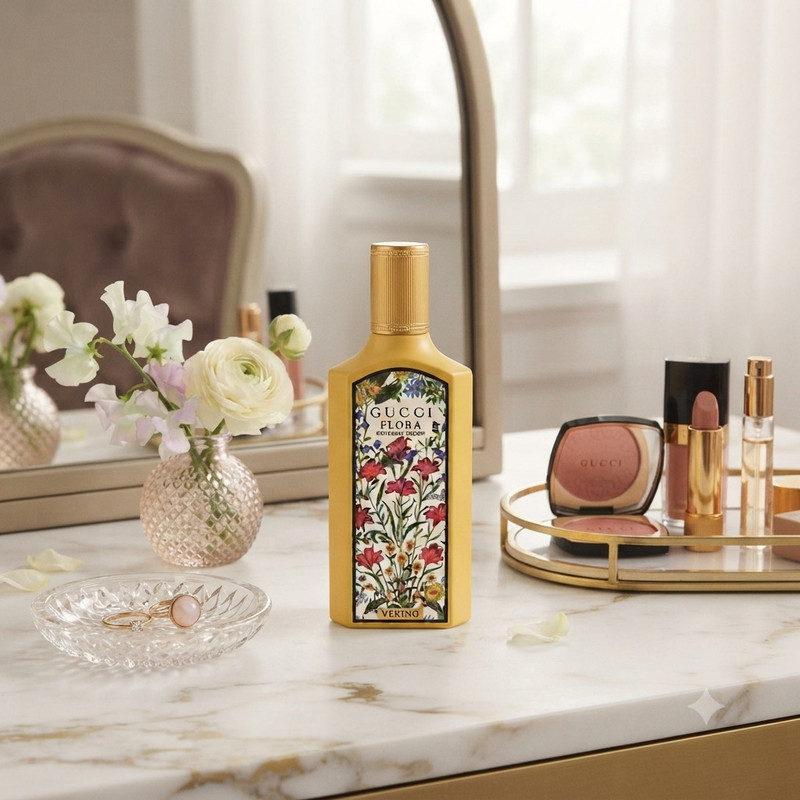 ادوپرفیوم زنانه وکینگ مدل Flora Gorgeous Orchid با رایحه معتدل حجم 100 میلیلیتر