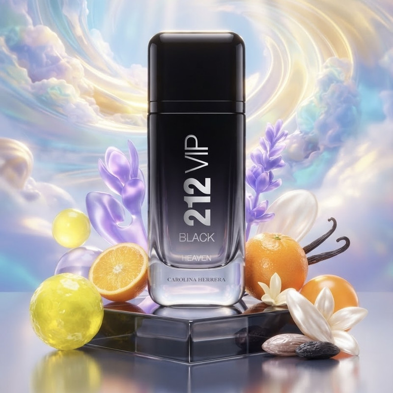 ادو پرفیوم مردانه هیون پرفیوم مدل 212 VIP-BLACK حجم 100 میلیلیتر با رایحه چوبی و تلخ،ماندگاری زیاد و پخش بوی قوی