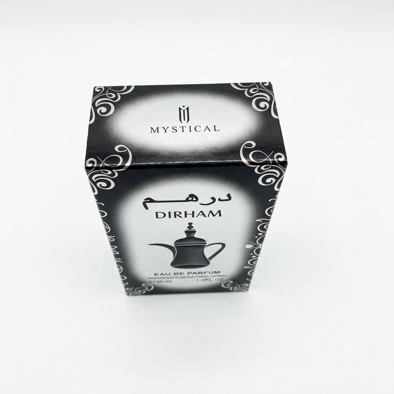 عطر جیبی مردانه میستیکال مدل درهم با رایحه گرم حجم 30 میلیلیتر